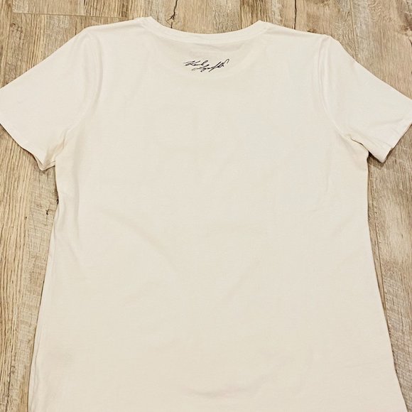 Karl Lagerfeld Paris Short Sleeve Tee - Picture 6 of 7